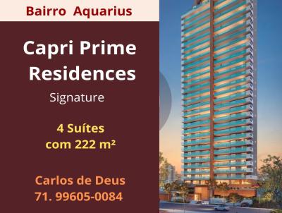 Apartamento para Venda, em Salvador, bairro Aquarius, 4 dormitrios, 4 banheiros, 4 sutes, 4 vagas