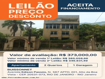 Leilão Extrajudicial para Venda, em Rio de Janeiro, bairro Alto da Boa Vista, 2 dormitórios, 1 banheiro, 1 vaga