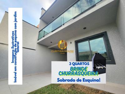 Sobrado para Venda, em Curitiba, bairro Boqueirão, 3 dormitórios, 2 banheiros, 2 vagas