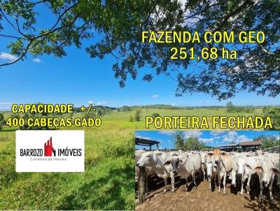 Fazenda para Venda, em Araruama, bairro Zona Rural, 2 dormitórios, 1 banheiro