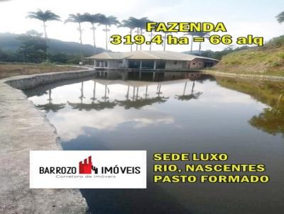 Fazenda para Venda, em Cachoeiras de Macacu, bairro Outros, 6 dormitrios, 10 banheiros, 5 sutes