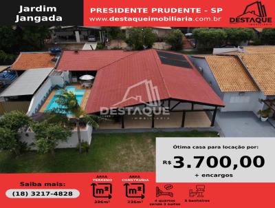 Casa em Condomnio para Locao, em Martinpolis, bairro Jardim Jangada, 4 dormitrios, 5 banheiros, 3 sutes, 4 vagas