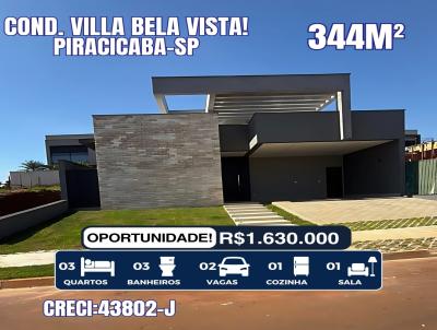 Condomnio Fechado para Venda, em Piracicaba, bairro SANTA ROSA, 3 dormitrios, 4 banheiros, 3 sutes, 2 vagas