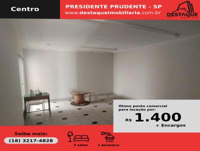 Ponto Comercial para Locao, em Presidente Prudente, bairro Centro, 1 banheiro