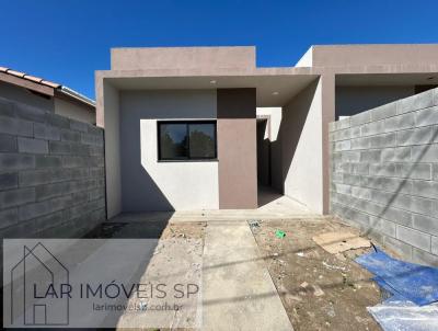 Casa para Venda, em Caraguatatuba, bairro Balneário Recanto do Sol, 2 dormitórios, 1 banheiro, 2 vagas