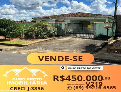 Casa para Venda, em Ouro Preto do Oeste, bairro LIBERDADE, 5 dormitrios, 1 banheiro, 2 sutes, 3 vagas