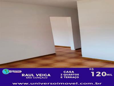 Casa para Venda, em So Gonalo, bairro Raul Veiga, 2 dormitrios, 1 banheiro, 1 vaga