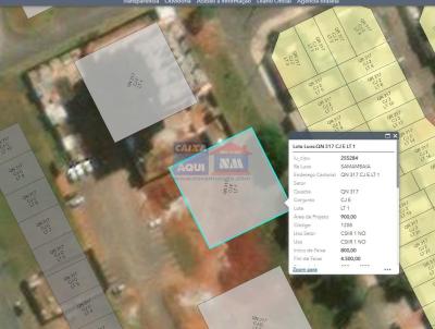 Lote para Venda, em Braslia, bairro Samambaia