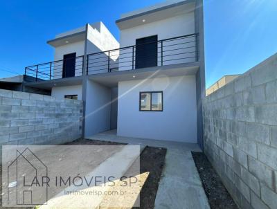 Sobrado para Venda, em Caraguatatuba, bairro Balneário Mar Azul, 2 dormitórios, 2 banheiros, 1 vaga
