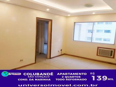 Apartamento para Venda, em So Gonalo, bairro Colubande, 2 dormitrios, 1 banheiro, 1 vaga