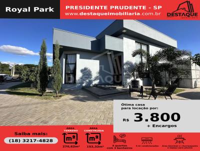 Casa para Locao, em Presidente Prudente, bairro Anita Tiezzi