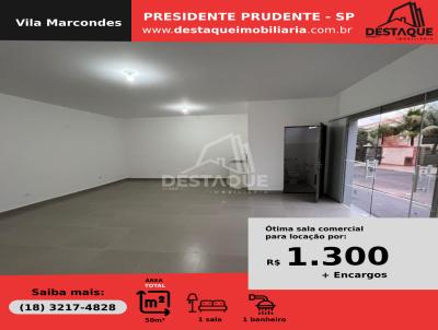Sala Comercial para Locao, em Presidente Prudente, bairro Vila Marcondes