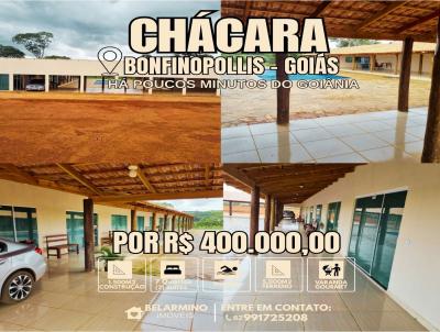 Chcara para Venda, em Bonfinpolis, bairro Setor Central, 7 dormitrios, 9 banheiros, 7 sutes, 3 vagas