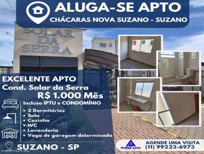 Apartamento para Locao, em Suzano, bairro Chcara Estncia Paulista, 2 dormitrios, 1 banheiro, 1 vaga