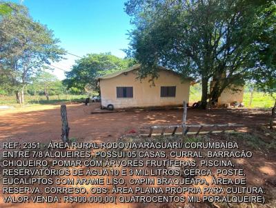 rea Rural para Venda, em , bairro -