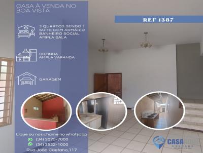 Casa para Venda, em Uberaba, bairro Bairro Boa Vista, 3 dormitrios, 1 banheiro, 1 sute