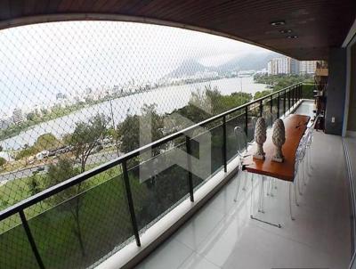 Apartamento para Locao, em Rio de Janeiro, bairro Lagoa, 4 dormitrios, 6 banheiros, 4 sutes, 4 vagas