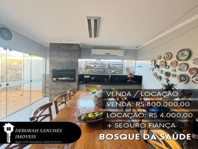 Casa para Locao, em Birigui, bairro Bosque da Sade, 3 dormitrios, 5 banheiros, 1 sute