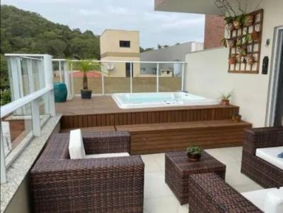 Cobertura para Locao, em Florianpolis, bairro Jurer, 2 dormitrios, 2 banheiros, 1 sute, 2 vagas