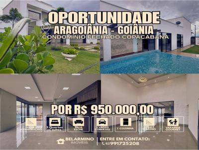  para Venda, em Aragoinia, bairro Setor Central, 3 dormitrios, 1 banheiro, 3 sutes, 2 vagas