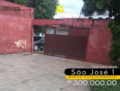 Casa para Venda, em Paulnia, bairro So Jos 1, 2 dormitrios, 1 banheiro, 2 vagas
