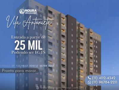 Apartamento para Venda, em So Paulo, bairro Vila Antonieta, 2 dormitrios, 1 banheiro, 1 vaga