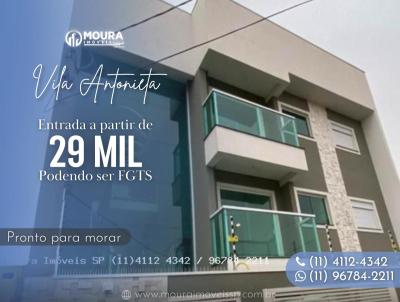 Apartamento para Venda, em So Paulo, bairro Vila Antonieta, 2 dormitrios, 1 banheiro, 1 vaga