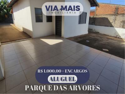 Casa para Locao, em Araras, bairro Parque das rvores, 2 dormitrios, 2 banheiros, 2 vagas