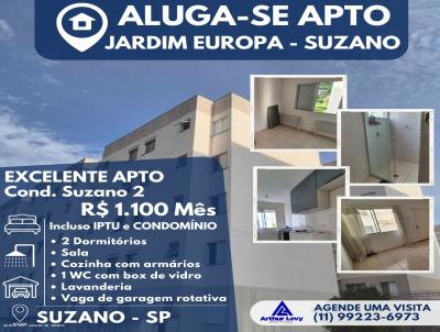 Apartamento para Locao, em Suzano, bairro Jardim Europa, 2 dormitrios, 1 banheiro, 1 vaga