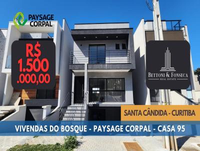 Casa em Condomínio para Venda, em Curitiba, bairro Santa Cândida, 3 dormitórios, 5 banheiros, 3 suítes, 3 vagas