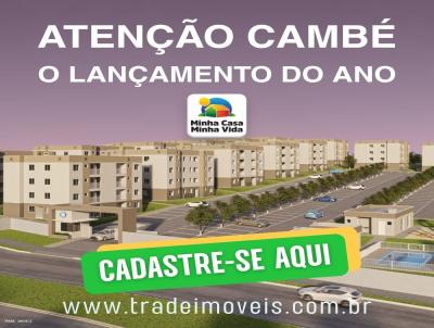 Apartamento para Venda, em Cambé, bairro Jardim Cidade Alta, 2 dormitórios, 1 banheiro, 1 vaga
