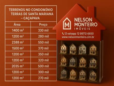 Terreno em Condom�nio para Venda, em Ca�apava, bairro Condom�nio Terras de Santa Mariana