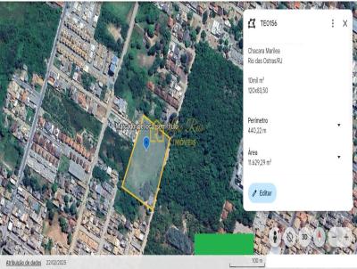 Terreno para Venda, em Rio das Ostras, bairro Ch�cara Maril�a