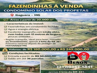 Fazenda para Venda, em Itaguara, bairro CONDOMINIO SOLAR DOS PROFETAS