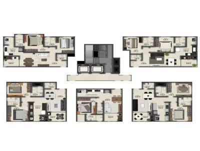 Apartamento para Venda, em Itapema, bairro Morretes, 2 dormit�rios, 3 banheiros, 2 su�tes, 1 vaga