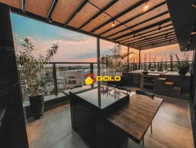 Apartamento para Loca��o, em Uberl�ndia, bairro Jardim Kara�ba, 4 dormit�rios, 4 banheiros, 4 su�tes, 2 vagas