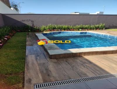 Casa em Condom�nio para Venda, em Uberl�ndia, bairro Granja Marileusa, 4 dormit�rios, 5 banheiros, 4 su�tes, 3 vagas