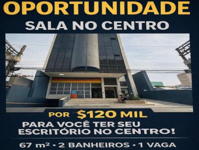 Sala Comercial para Venda, em Presidente Prudente, bairro Centro, 1 dormit�rio, 2 banheiros, 1 vaga