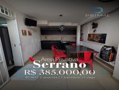 Apartamento com �rea Privativa para Venda, em Belo Horizonte, bairro Serrano, 2 dormit�rios, 1 banheiro, 1 vaga
