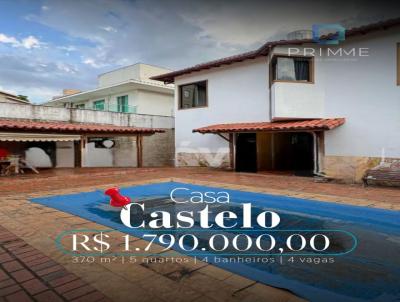 Casa para Venda, em Belo Horizonte, bairro Castelo, 5 dormit�rios, 4 banheiros, 4 vagas