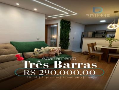 Apartamento para Venda, em Contagem, bairro Tr�s barras, 2 dormit�rios, 1 vaga
