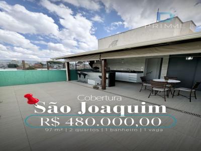 Cobertura para Venda, em Contagem, bairro S�o Joaquim, 2 dormit�rios, 1 banheiro, 1 vaga