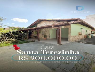 Casa para Venda, em Belo Horizonte, bairro Santa Terezinha, 3 dormit�rios, 2 banheiros, 4 vagas