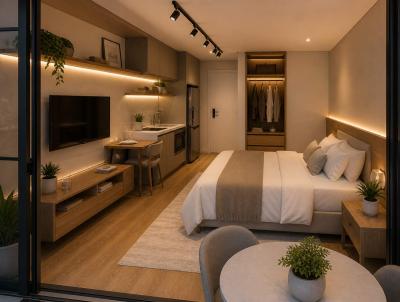 Apartamento para Venda, em Curitiba, bairro Batel, 1 dormit�rio, 1 banheiro