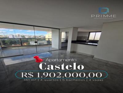 Apartamento para Venda, em Belo Horizonte, bairro Castelo, 4 dormit�rios, 5 banheiros, 4 vagas