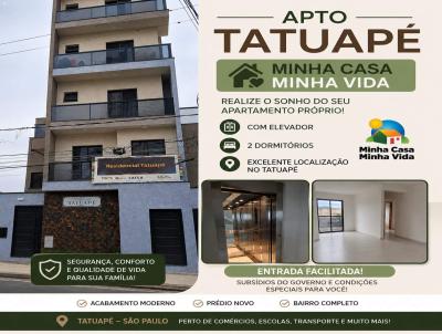 Apartamento para Venda, em S�o Paulo, bairro Ch�cara Santo Ant�nio (Zona Leste), 2 dormit�rios, 1 banheiro