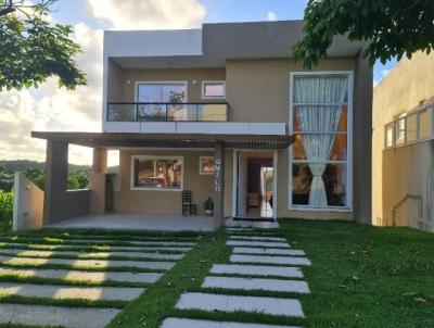 Casa para Venda, em Cama�ari, bairro Alphaville (Abrantes), 4 dormit�rios, 4 su�tes