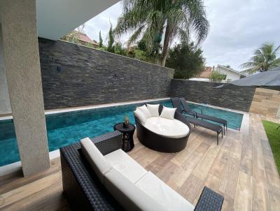 Casa para Loca��o, em Florian�polis, bairro JURERE INTERNACIONAL, 4 dormit�rios, 5 banheiros, 4 su�tes, 3 vagas