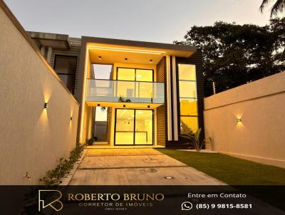 Casa Duplex / Nova para Venda, em Eus�bio, bairro Timbu, 4 dormit�rios, 4 banheiros, 4 su�tes, 2 vagas