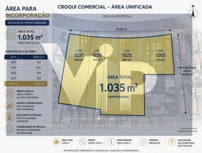 �rea para Venda, em S�o Paulo, bairro Ch�cara Inglesa